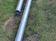 Grajewo ogłoszenia: Rury metalowa wentylacyjna 3 m i z 5 sztuk plastikowe kanalizacyjne... - zdjęcie