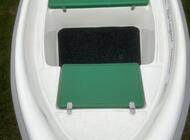 Grajewo ogłoszenia: Sprzedam łódkę wędkarską Luna 350x135 z przyczepką/... - zdjęcie