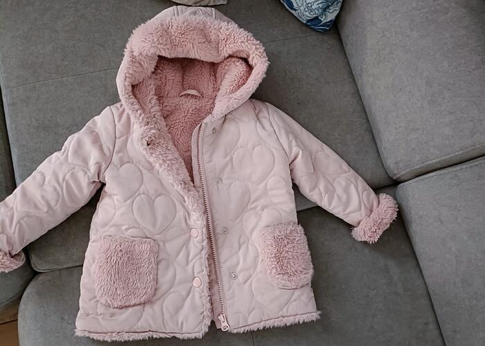 Grajewo ogłoszenia: Sprzedam zimową cieplutką kurtkę rozmiar 86.