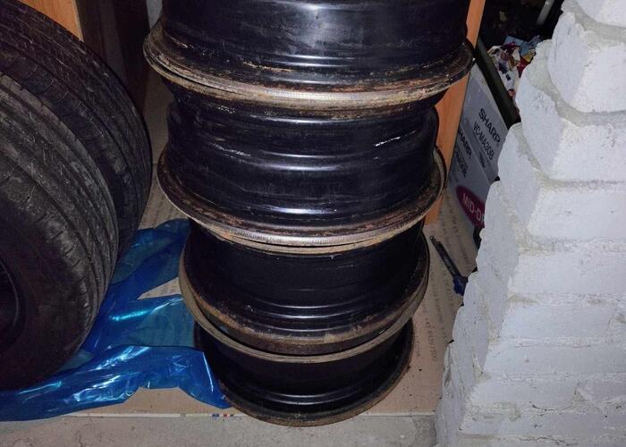 Grajewo ogłoszenia: Sprzedam felgi stalowe 16' rozstaw szpilek 105 mm