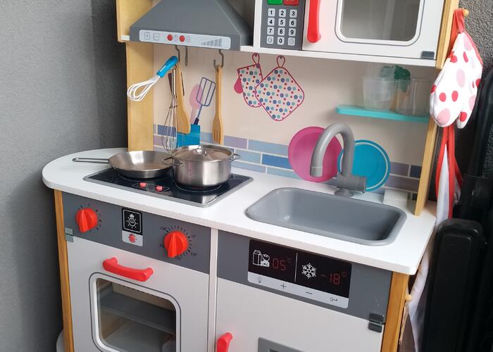 Grajewo ogłoszenia: Sprzedam kuchnię dla dzieci światło dźwięk plus akcesoria stan...