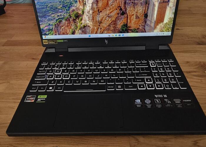 Grajewo ogłoszenia: Mam na sprzedaż laptopa Acer Nitro 16 (dokładny model:...